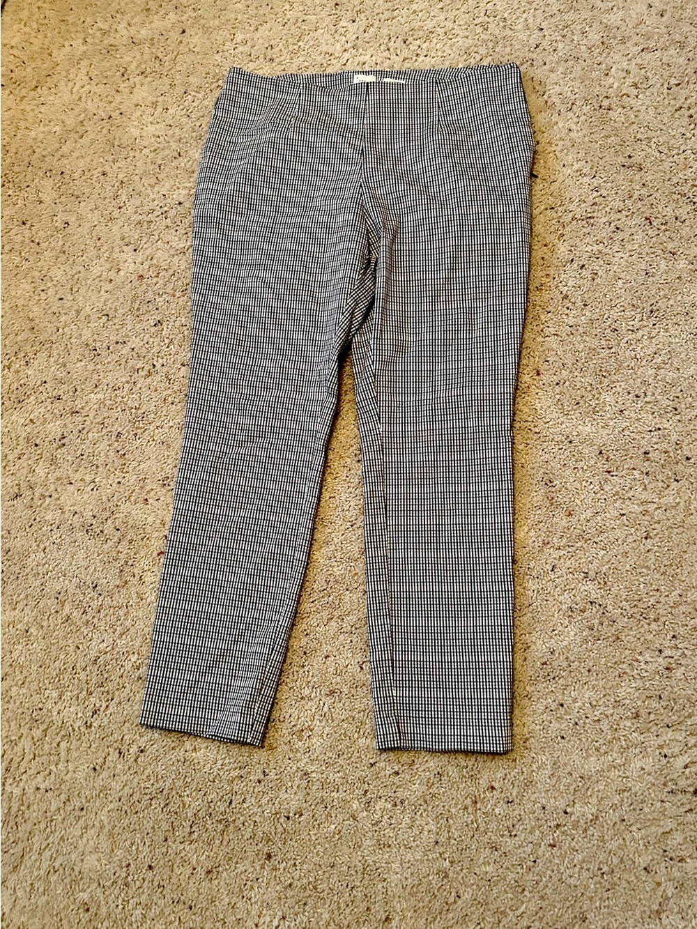 a new day Wonen’s Black & White Micro Check Dress Pants